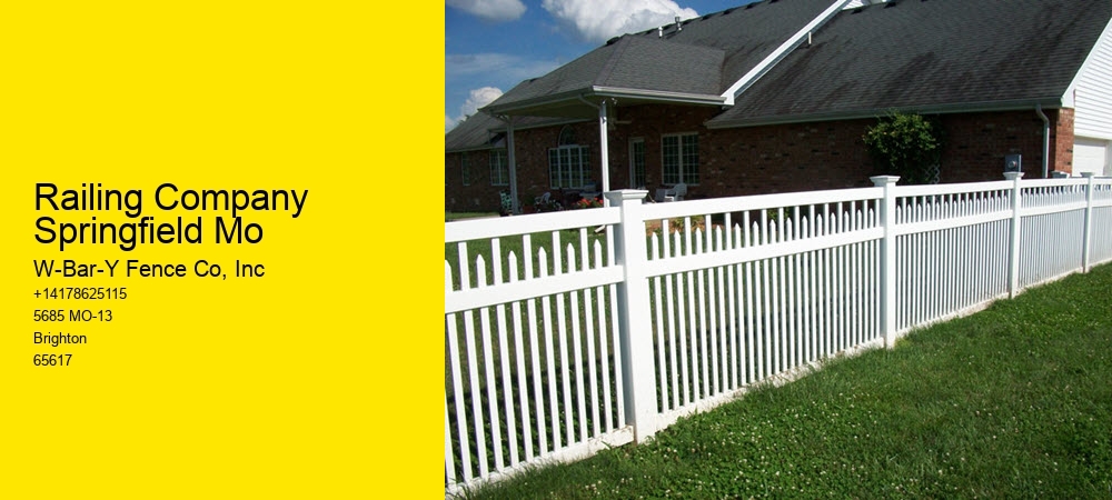 Railing Company Springfield Mo